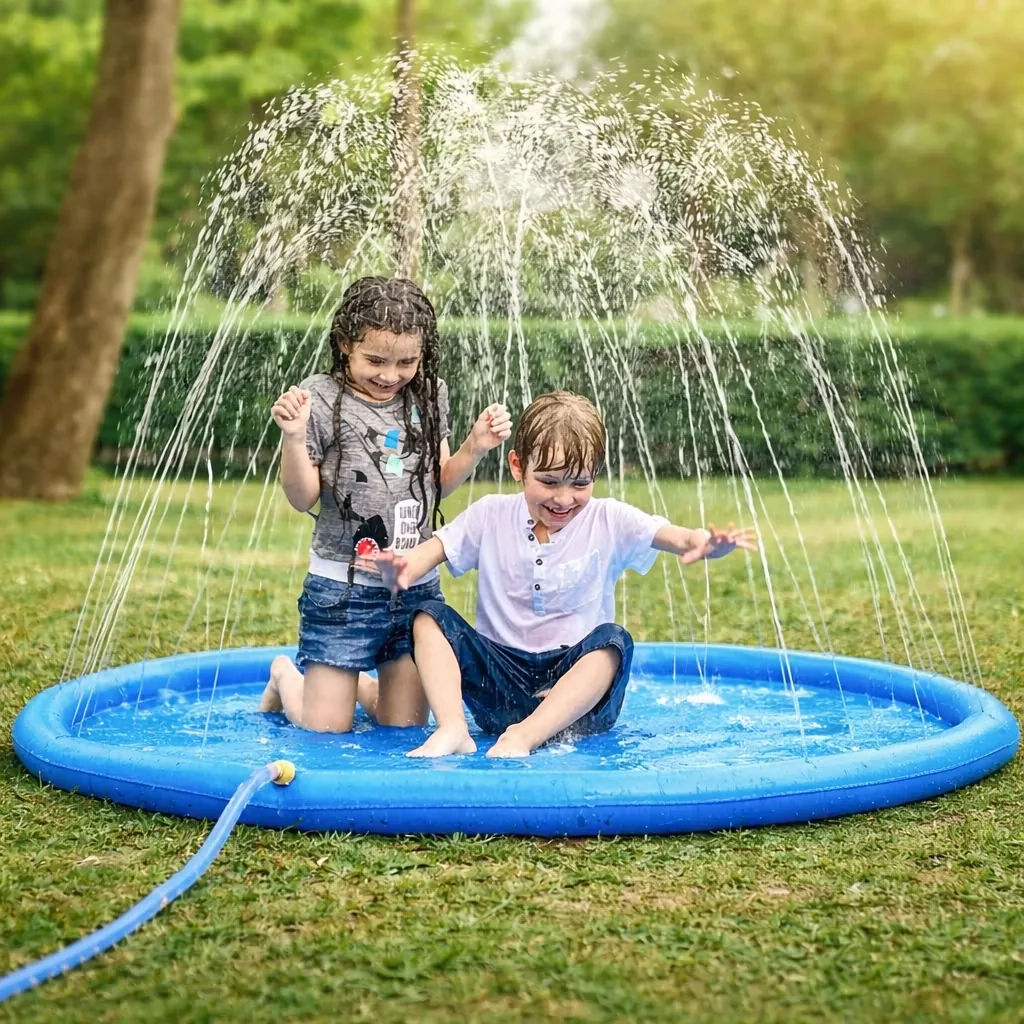 Sprinklermatta 170 cm för barn